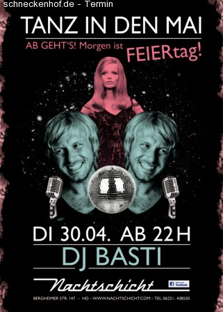 Tanz in den Mai Werbeplakat