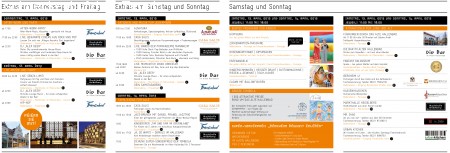 Frühlingserwachen Werbeplakat