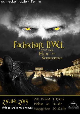 Der Hof des Schreckens Werbeplakat