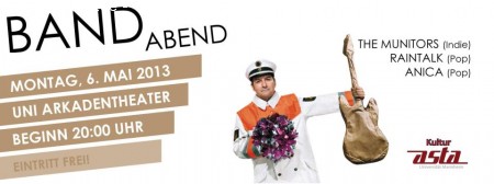 Bandabend Werbeplakat