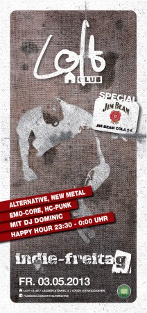 Indie Freitag Werbeplakat