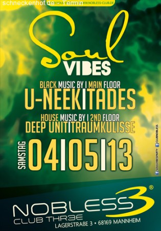 Soul Vibes Werbeplakat