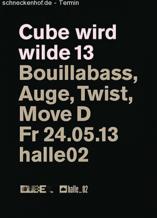 Cube wird wilde 13 Werbeplakat