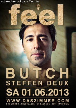 feel with Butch Werbeplakat