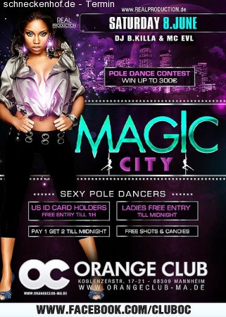 Magic City Werbeplakat