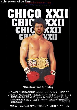 Grooveekend Birthday Special Werbeplakat