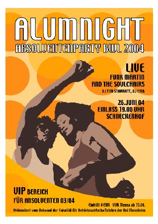Alumnight 04 Werbeplakat