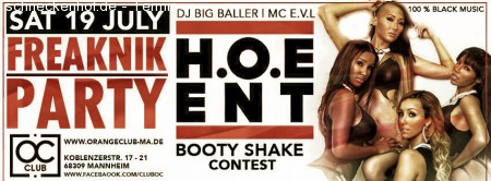 H.O.E - Freaknik Werbeplakat