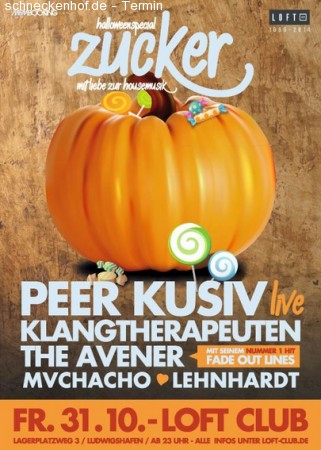 Zucker Halloweenspecial Werbeplakat
