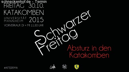 Schwarzer Freitag (VWLer-Fete) Werbeplakat