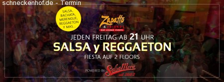 Salsa y Reggaeton Werbeplakat