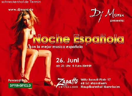 La Noche Española Werbeplakat