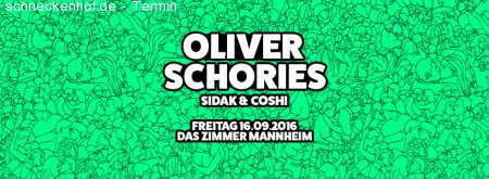 Oliver Schories Werbeplakat