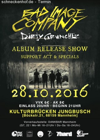 Bad Image Company | Album Release Show Werbeplakat