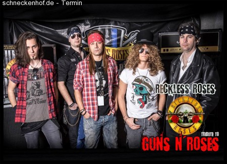 Reckless Roses - Guns N` Roses Tribute Werbeplakat