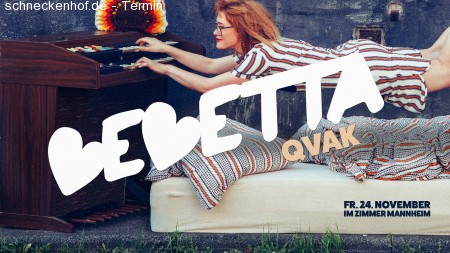 Bebetta im Zimmer Werbeplakat