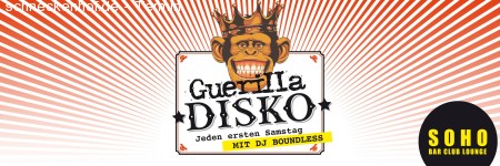 Guerilla Disko Werbeplakat