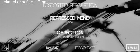 Distorted Perception Werbeplakat